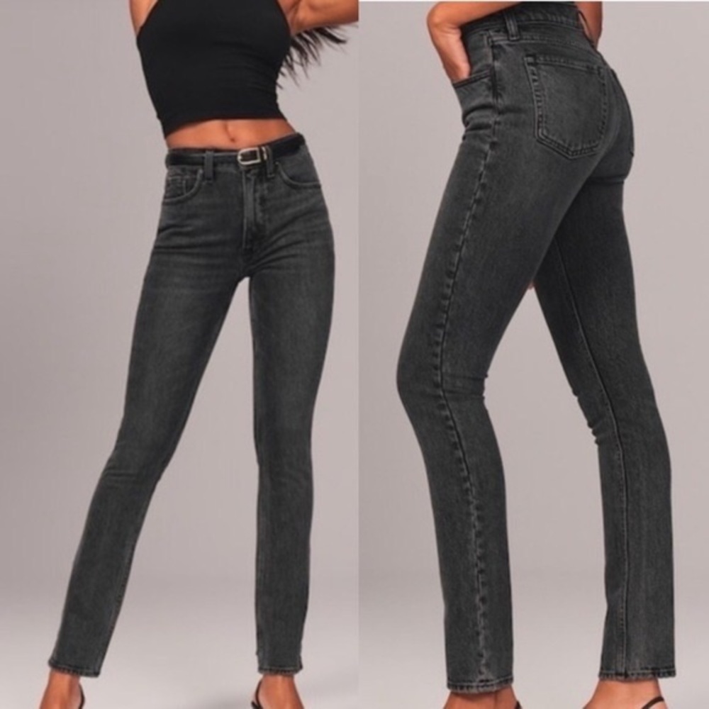 NWT Abercrombie & Fitch The 90’s Skinny High Rise Jean Women’s 25 Long/ 0 Long